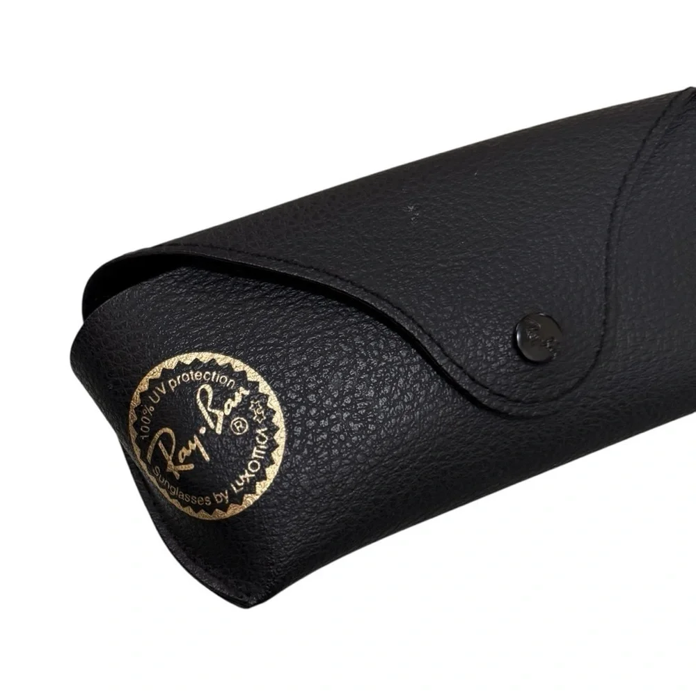 Ray-Ban Black Leather Sunglasses Case
